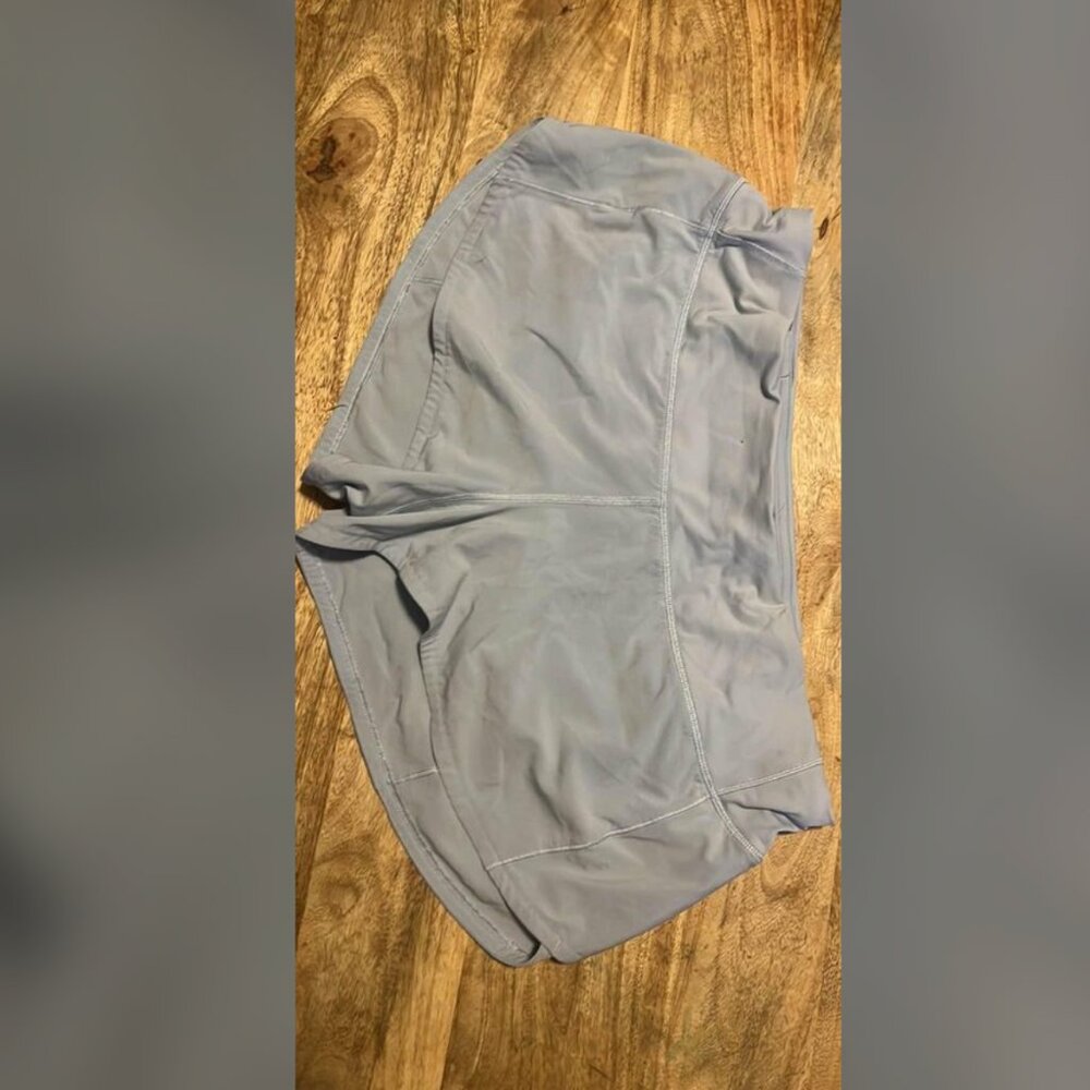 Light blue lululemon shorts size 8
